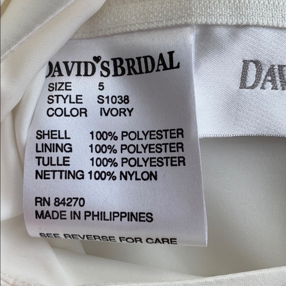 David’s Bridal Flower Girl Dress - Picture 9 of 10